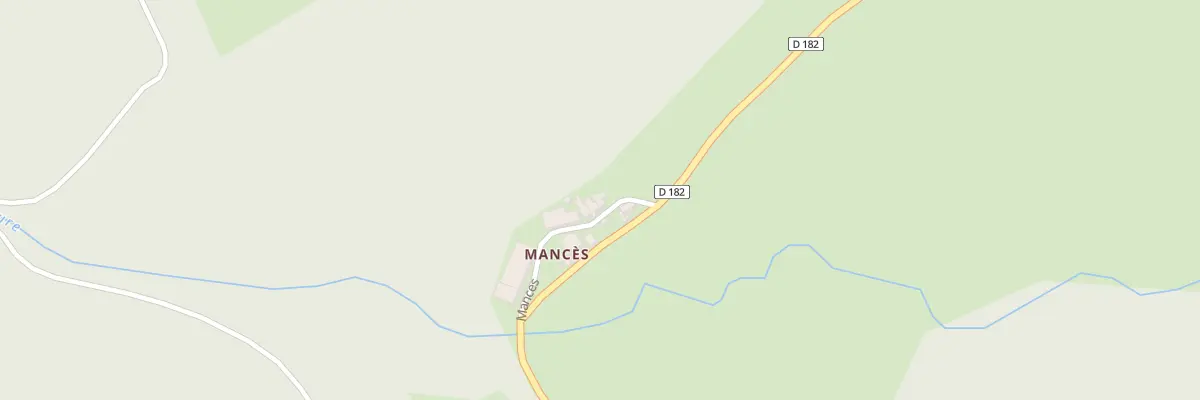 Plan du 5024 Mances à Cassagnoles