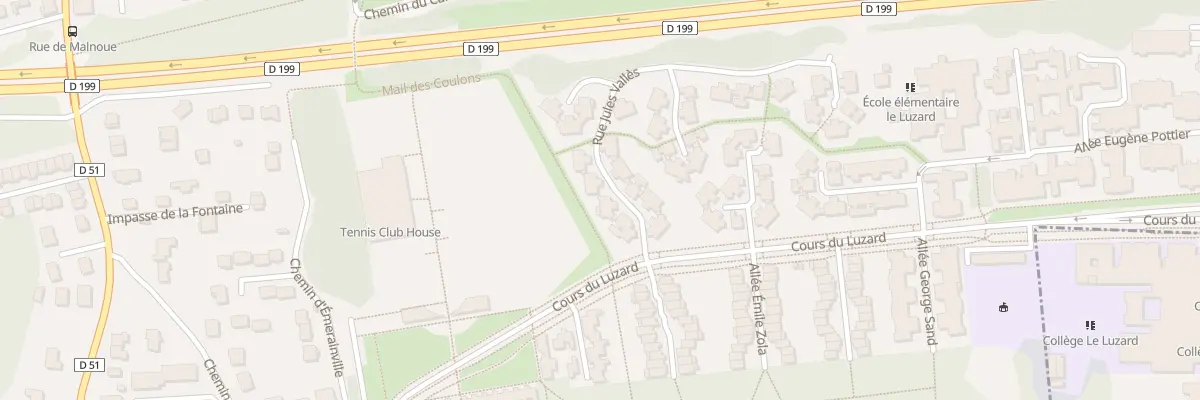 Plan du 22 Rue Jules Vallès à Champs-sur-Marne