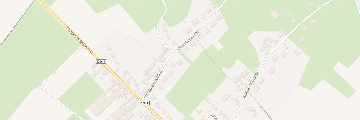 Plan du 10 Rue du Vieux Dieu à Estrée-Cauchy