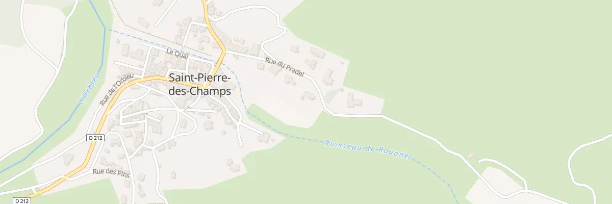 Plan du 5130 Le Village à Saint-Pierre-des-Champs
