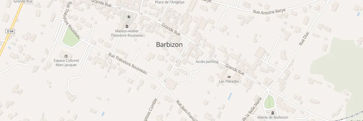 Plan du 9 Rue des Charmettes à Barbizon