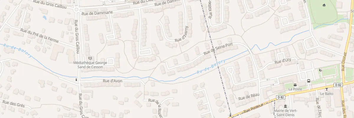 Plan du 29 Rue de Seine-Port à Cesson