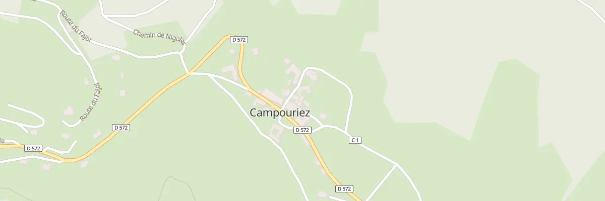 Plan du 5004 Campouriez à Campouriez