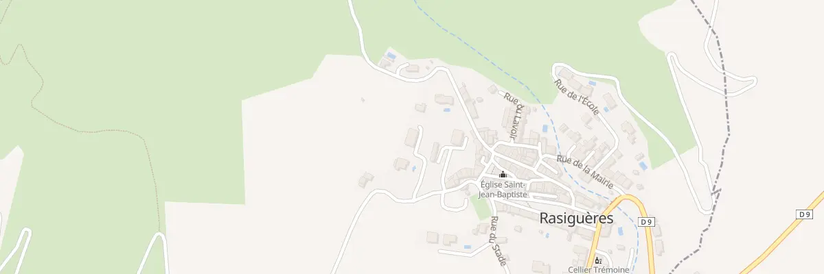 Plan du 20 Rue des Vignes à Rasiguères