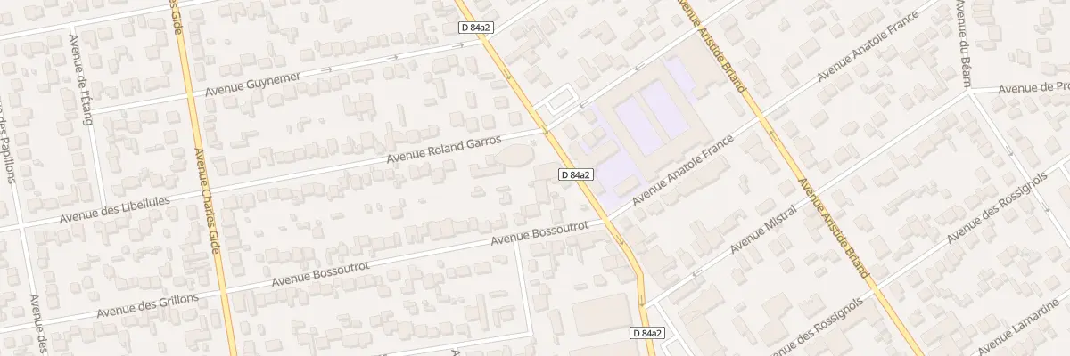 Plan du 103 Av du Général de Gaulle à Villeparisis