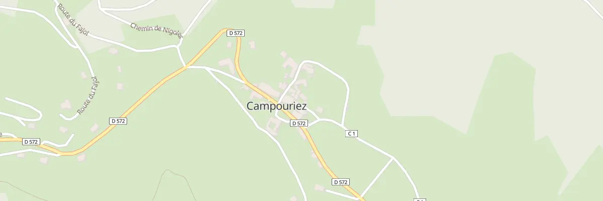 Plan du 5003 Campouriez à Campouriez
