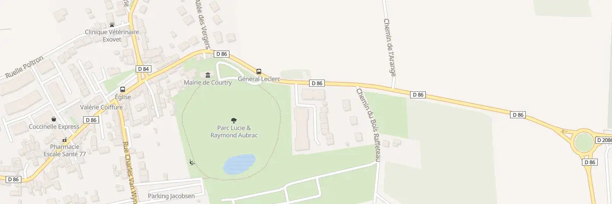 Plan du 2 Rue de la Mare Madame à Courtry