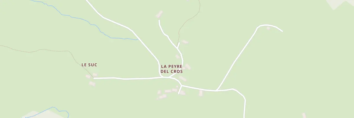 Plan du 5077 La Peyre Del Cros au Fau
