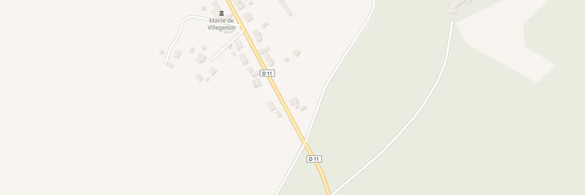 Plan du 25 Rte de la Chapelotte à Villegenon