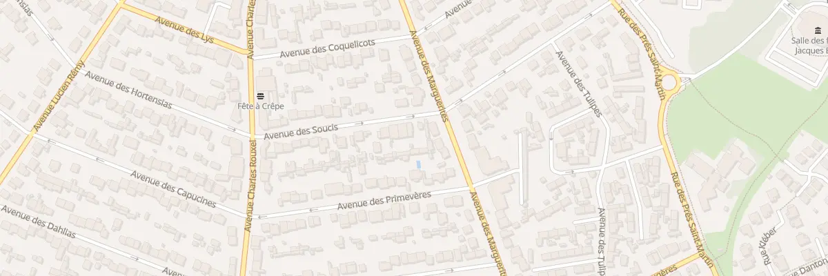 Plan du 34 Av des Soucis à Pontault-Combault