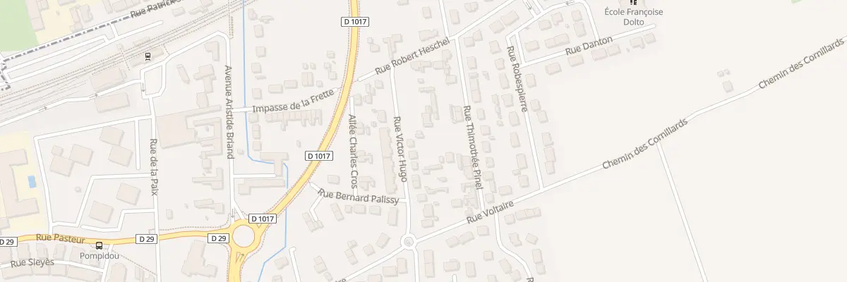 Plan du 560 Rue Victor Hugo à Pont-Sainte-Maxence