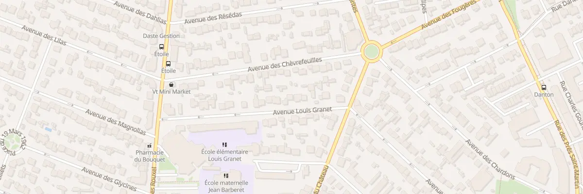 Plan du 29 Av Louis Granet à Pontault-Combault