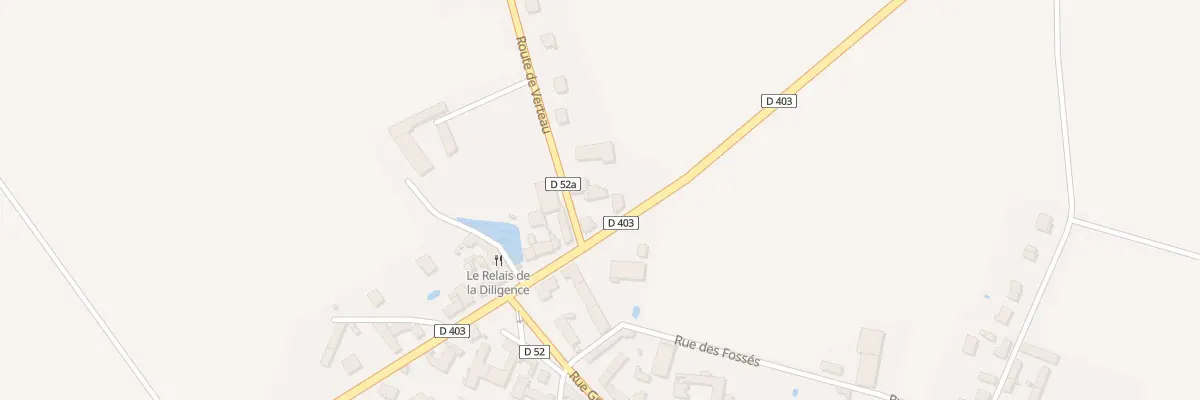 Plan du 1B Rte Nationale à Aufferville