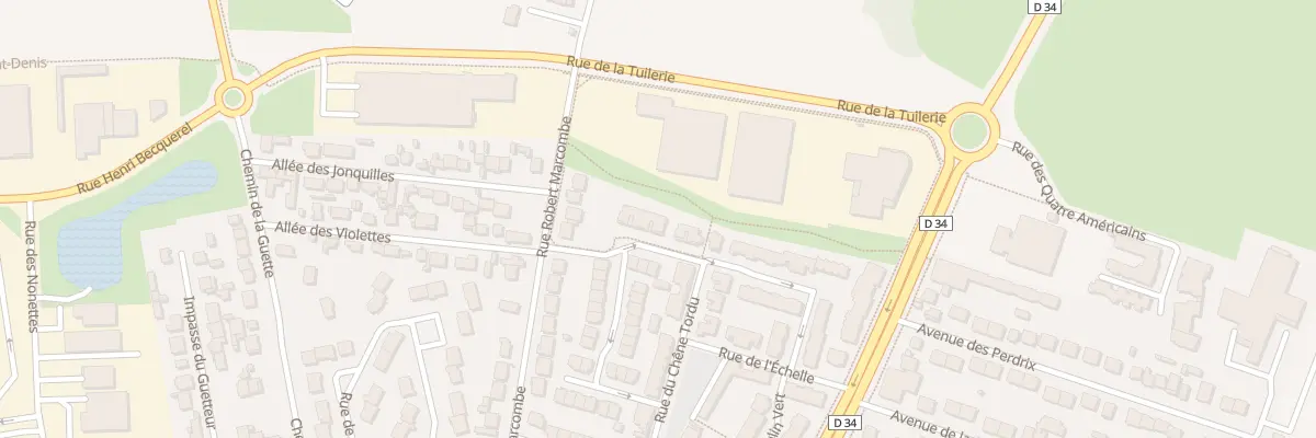 Plan du 36 Rue du Grand Cocodrille à Chelles