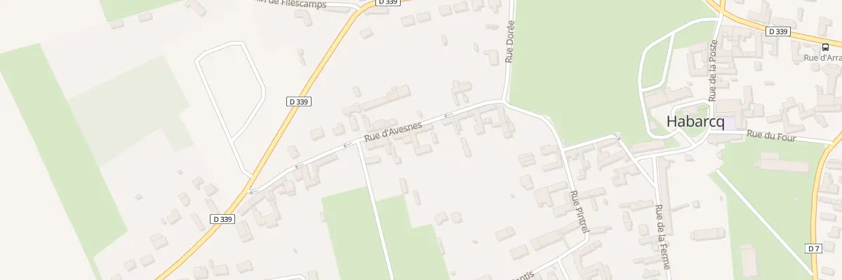 Plan du 21 Rue d’Avesnes à Habarcq