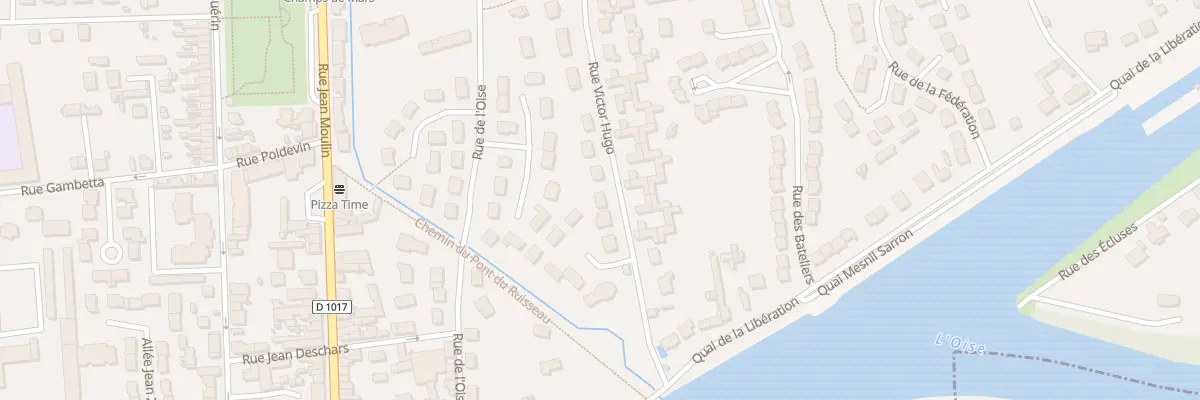 Plan du 121 Rue Victor Hugo à Pont-Sainte-Maxence
