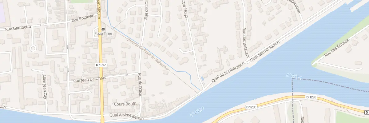 Plan du 75 Rue Victor Hugo à Pont-Sainte-Maxence