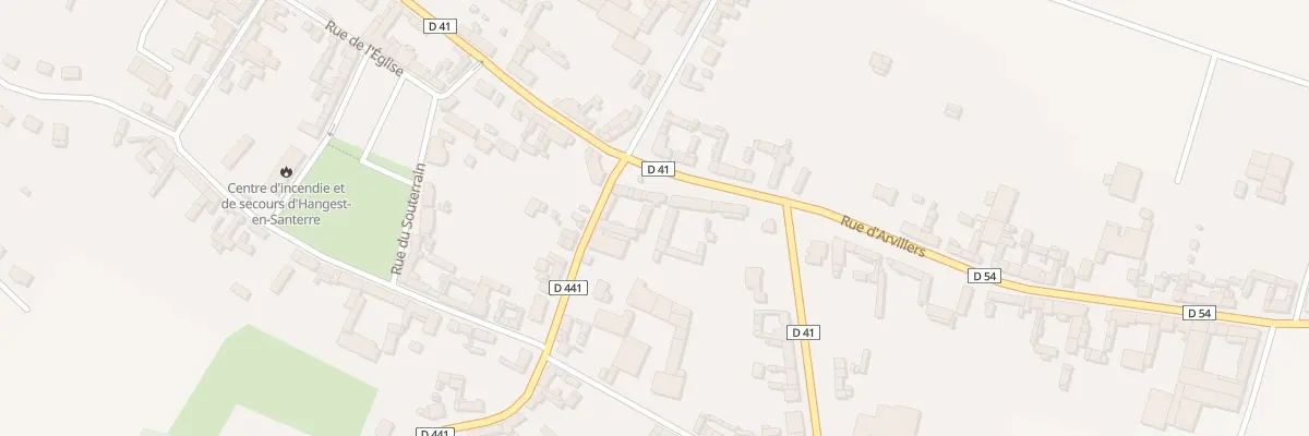 Plan du 4 Rue d’Arvillers à Hangest-en-Santerre