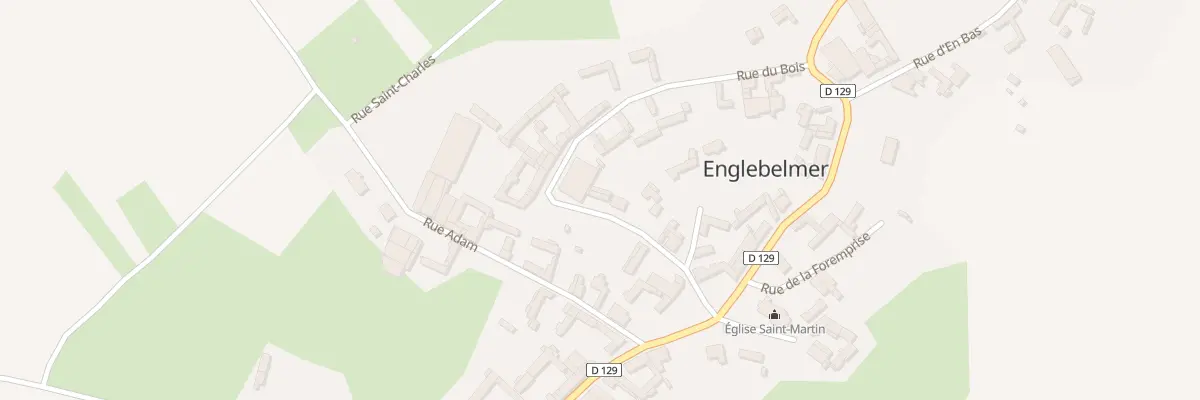 Plan du 21 Rue du Bois à Englebelmer