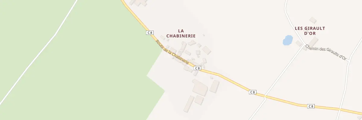 Plan du 5305 La Chabinerie à Autry-le-Châtel