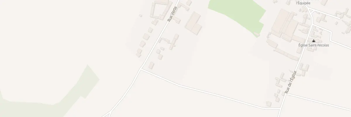 Plan du 9 Rue Verte à Wiencourt-l’Équipée