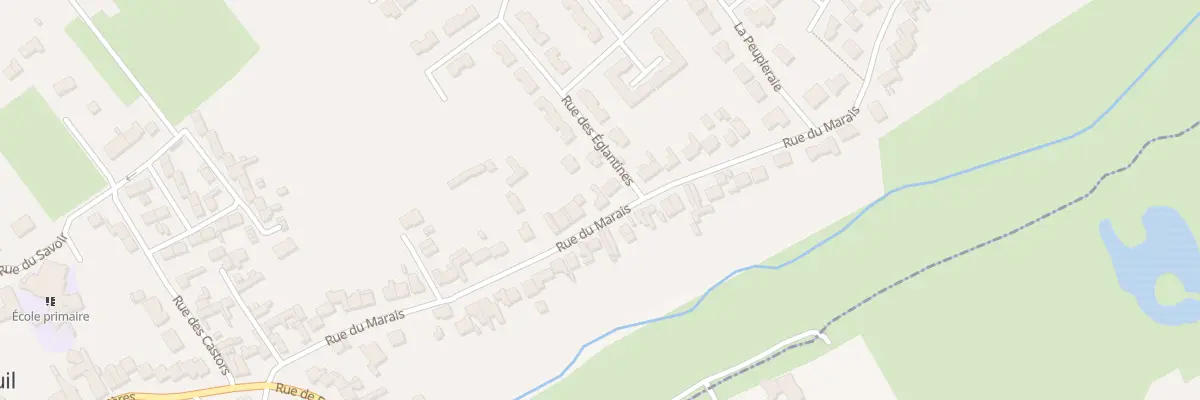Plan du 61 Rue du Marais à Fouquereuil