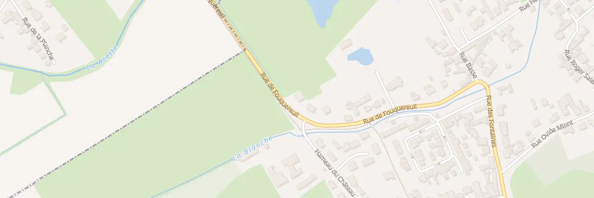 Plan du 304 Rue de Fouquereuil à Fouquières-lès-Béthune