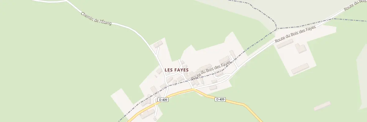 Plan du 5096 Les Fayes à La Petite-Marche