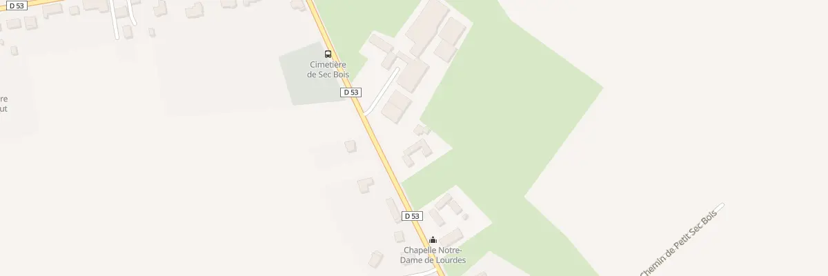 Plan du 617 Rue de Vieux-Berquin à Vieux-Berquin