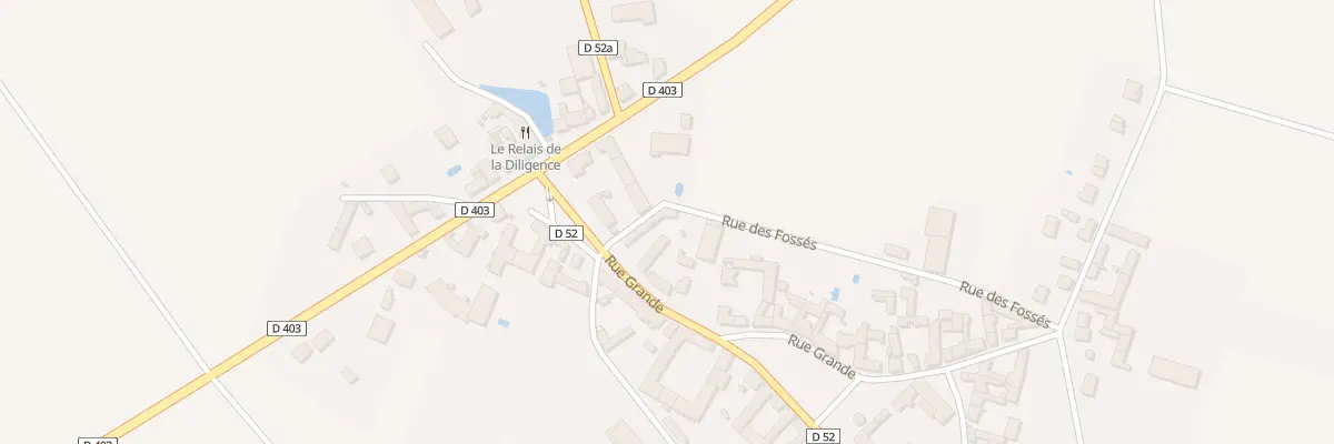 Plan du 2 Rue des Fossés à Aufferville