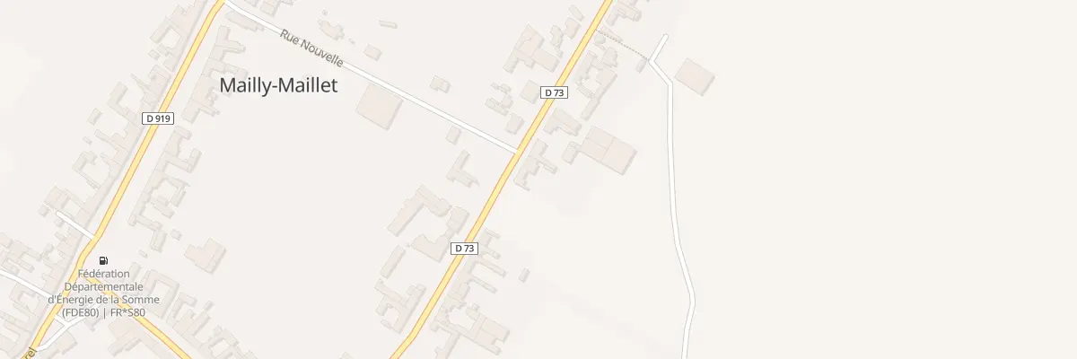 Plan du 32 Rue Lepage à Mailly-Maillet