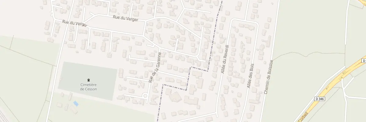 Plan du 60 Rue du Verger à Cesson