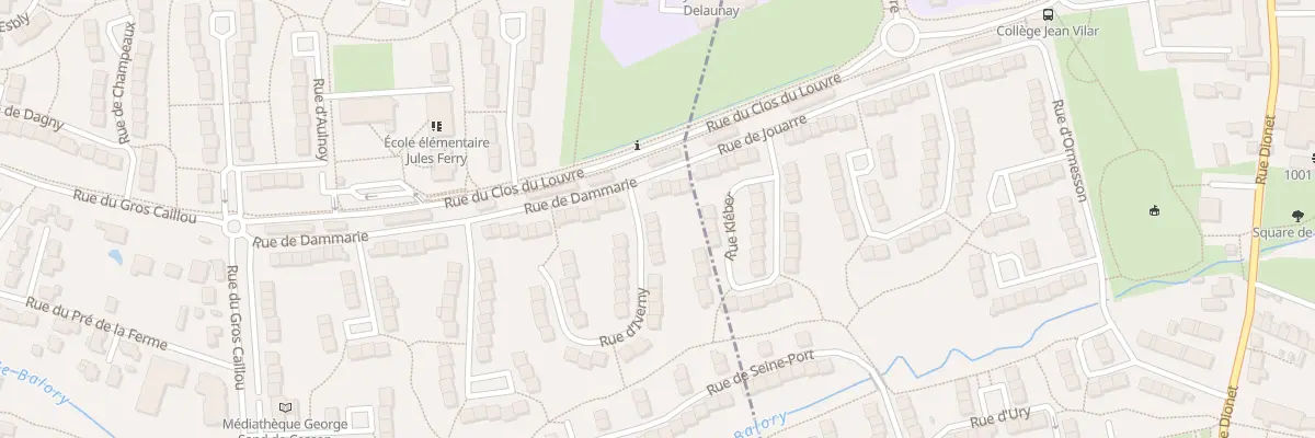 Plan du 30 Rue d’Iverny à Cesson