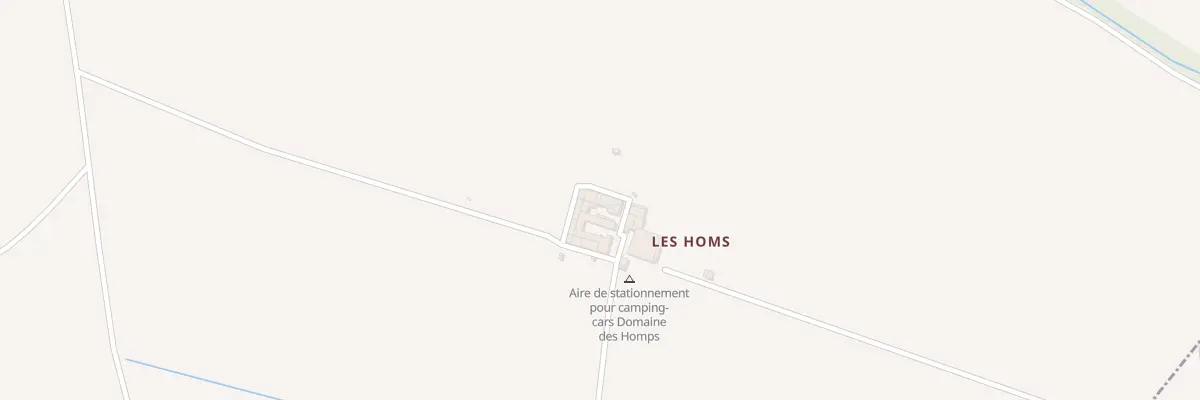 Plan du 653A Les Homs à Rieux-Minervois