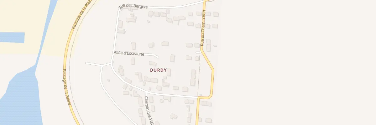 Plan du 128 Rue du Chemin Vert à Réau