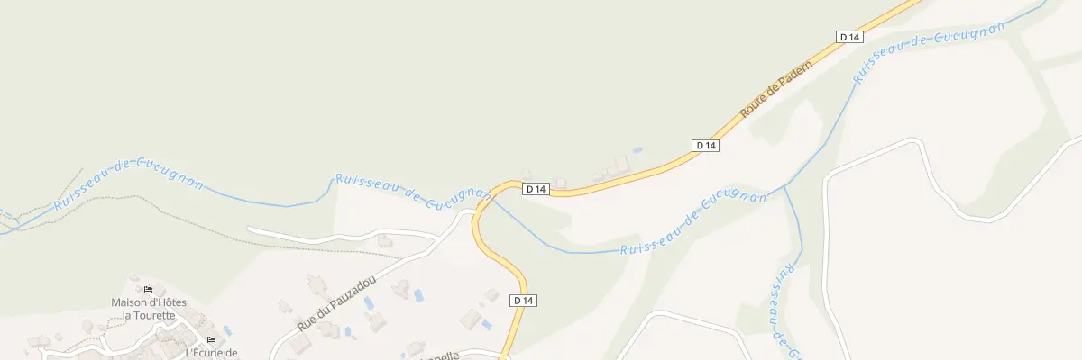 Plan du 6 Rte de Padern à Cucugnan