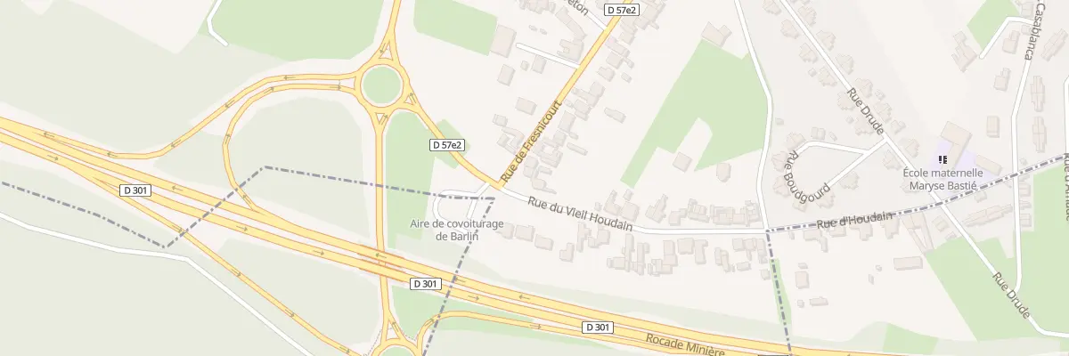 Plan du 341 Rue de Fresnicourt à Barlin