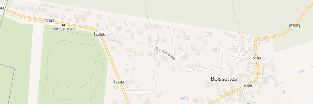 Plan du 5 Rue des Sables à Boissettes