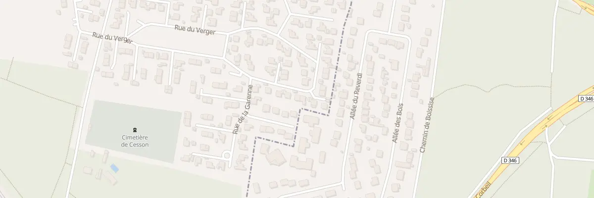 Plan du 59 Rue du Verger à Cesson