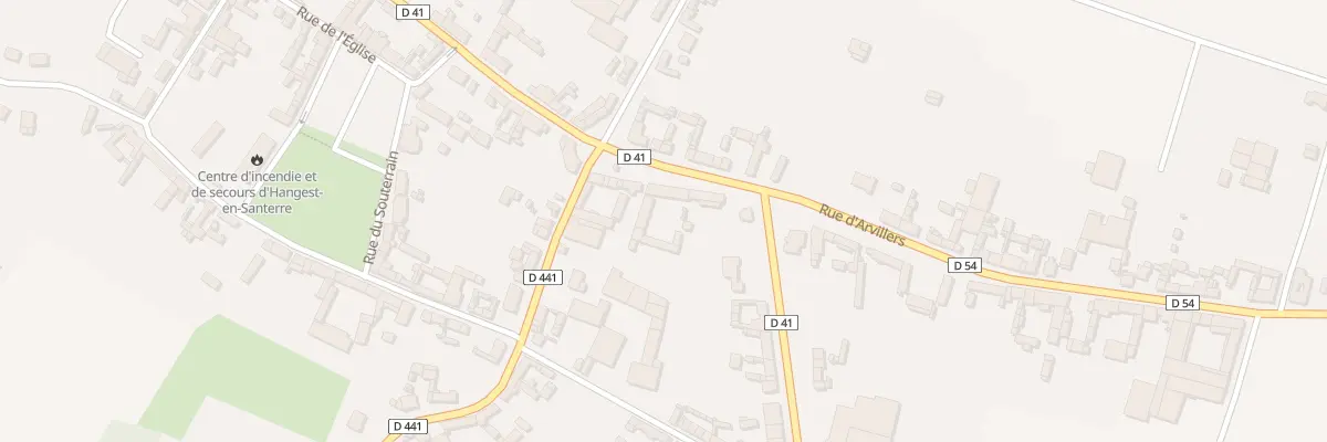 Plan du 6 Rue d’Arvillers à Hangest-en-Santerre