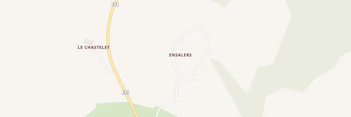 Plan du 5042 Ensalers à Menet