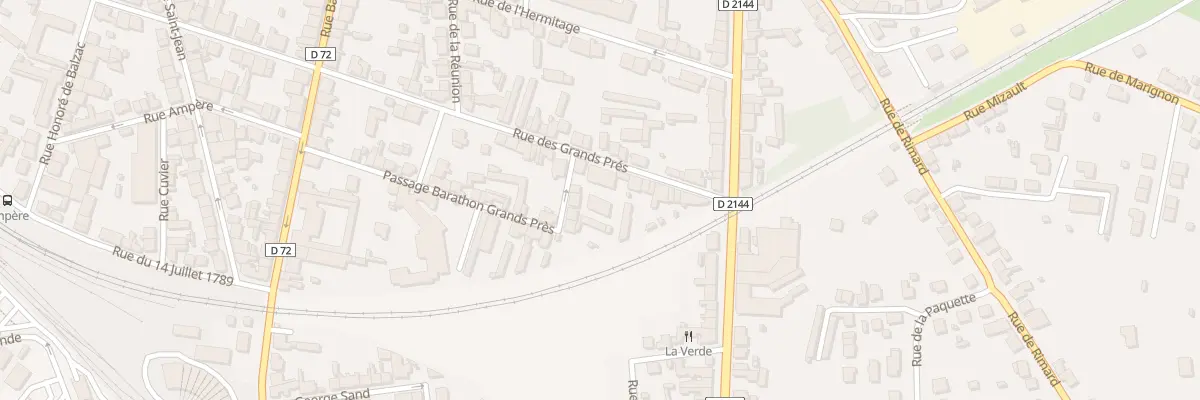 Plan du 70 Rue des Grands Prés à Montluçon