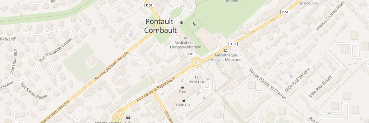 Plan du 132 Av de la République à Pontault-Combault