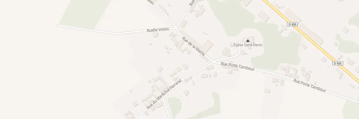 Plan du 2B Rue du Marechal Ferrand à Assainvillers