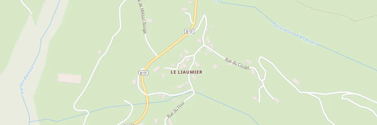 Plan du 5034 Le Liaumier à Saint-Cirgues-de-Jordanne