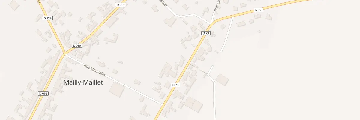 Plan du 23 Rue Lepage à Mailly-Maillet