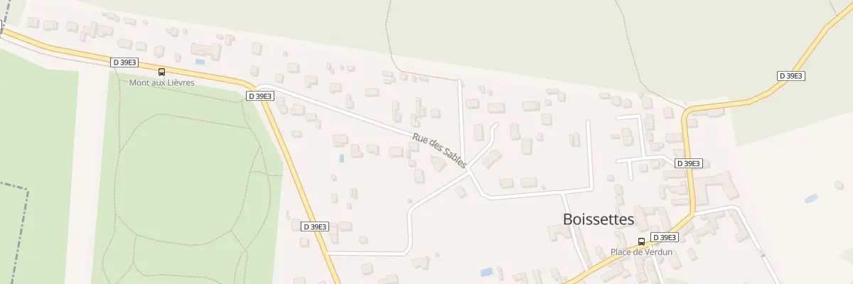 Plan du 3B Che des Sables à Boissettes