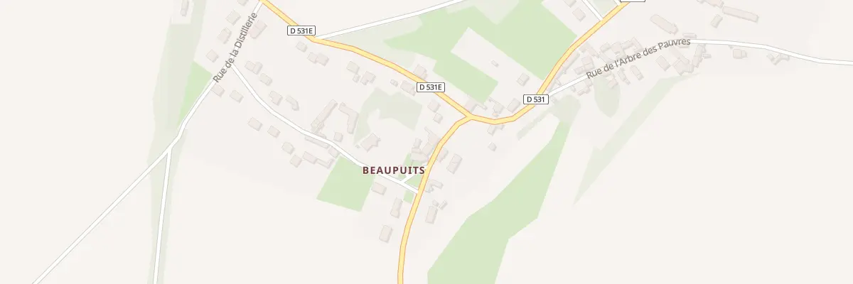Plan du 6 Rue Saint-lucien à Grandvillers-aux-Bois