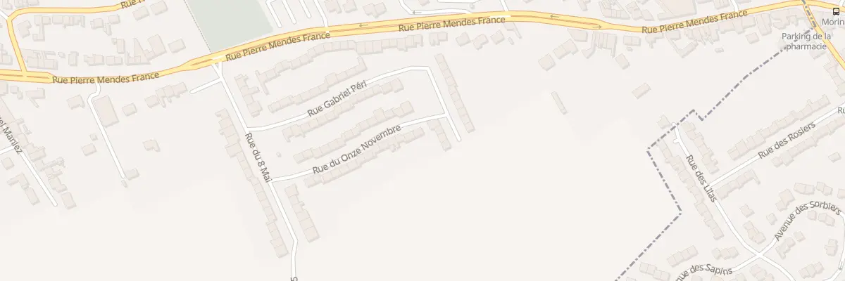 Plan du 27 Rue du 11 Novembre à Vendin-lès-Béthune