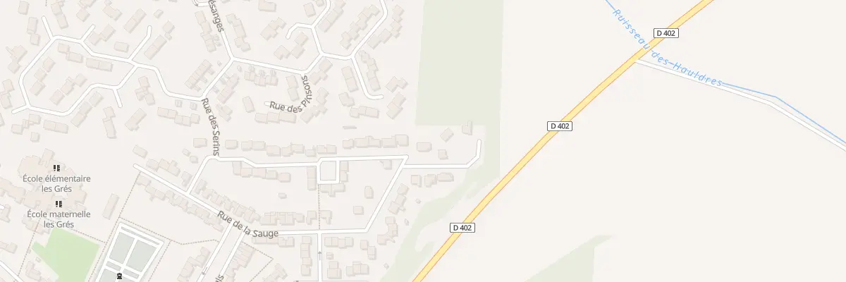 Plan du 295 Rue de la Fraxinelle à Moissy-Cramayel